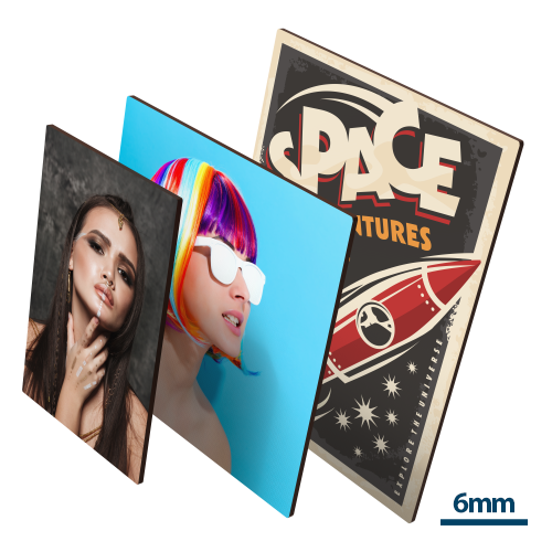 Quadros Decorativo sem Moldura MDF 6mm