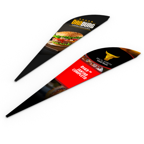 Wind Banner para Fast Food