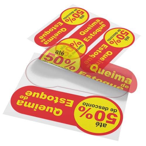 adesivo para vitrine queima de estoque
