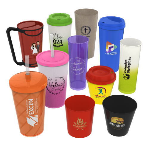 Copos Personalizados para Festas, Eventos, Presentes