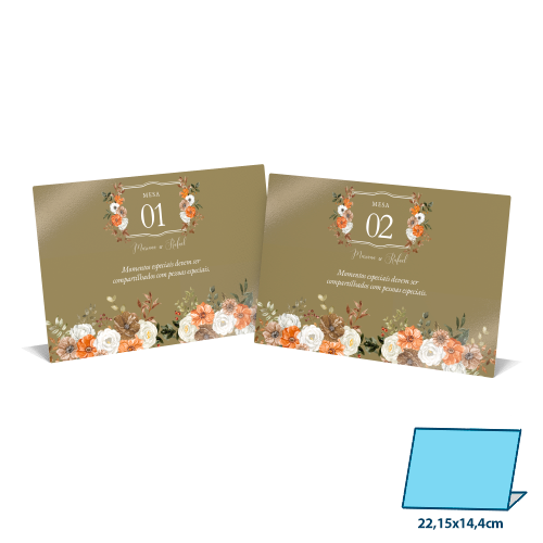 Display de Mesa Tipo L 22,15x14,4cm