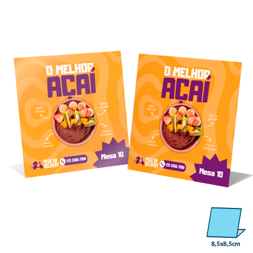 Display de Mesa Tipo L 8,5x5,4cm