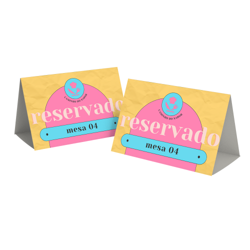 Prisma Horizontal Couchê 300g Laminação Fosca